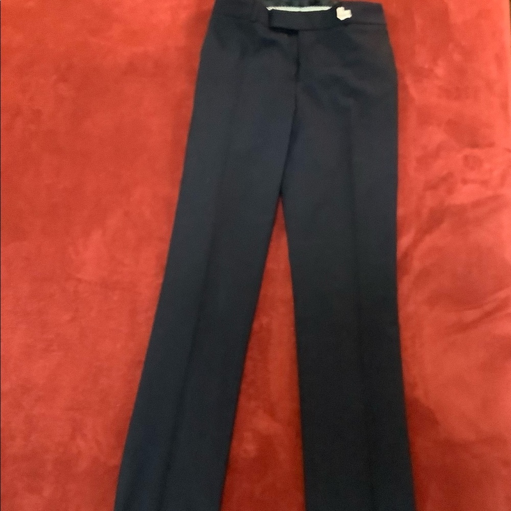BR Deep Navy Knife Crease Dress Pants